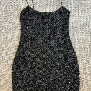 Oh Polly Embellished Mini Dress